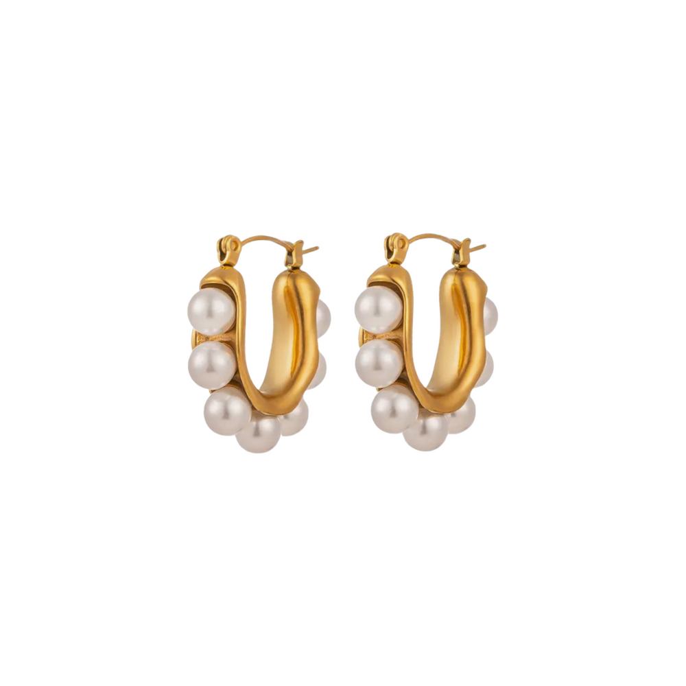 Pearl Hoops
