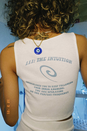 Indigo Eye Chain Necklace