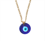 Indigo Eye Chain Necklace