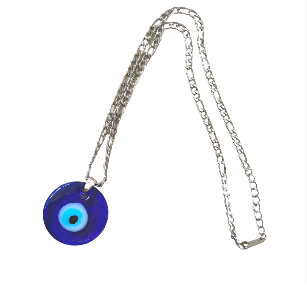 Indigo Eye Chain Necklace