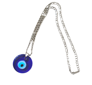 Indigo Eye Chain Necklace