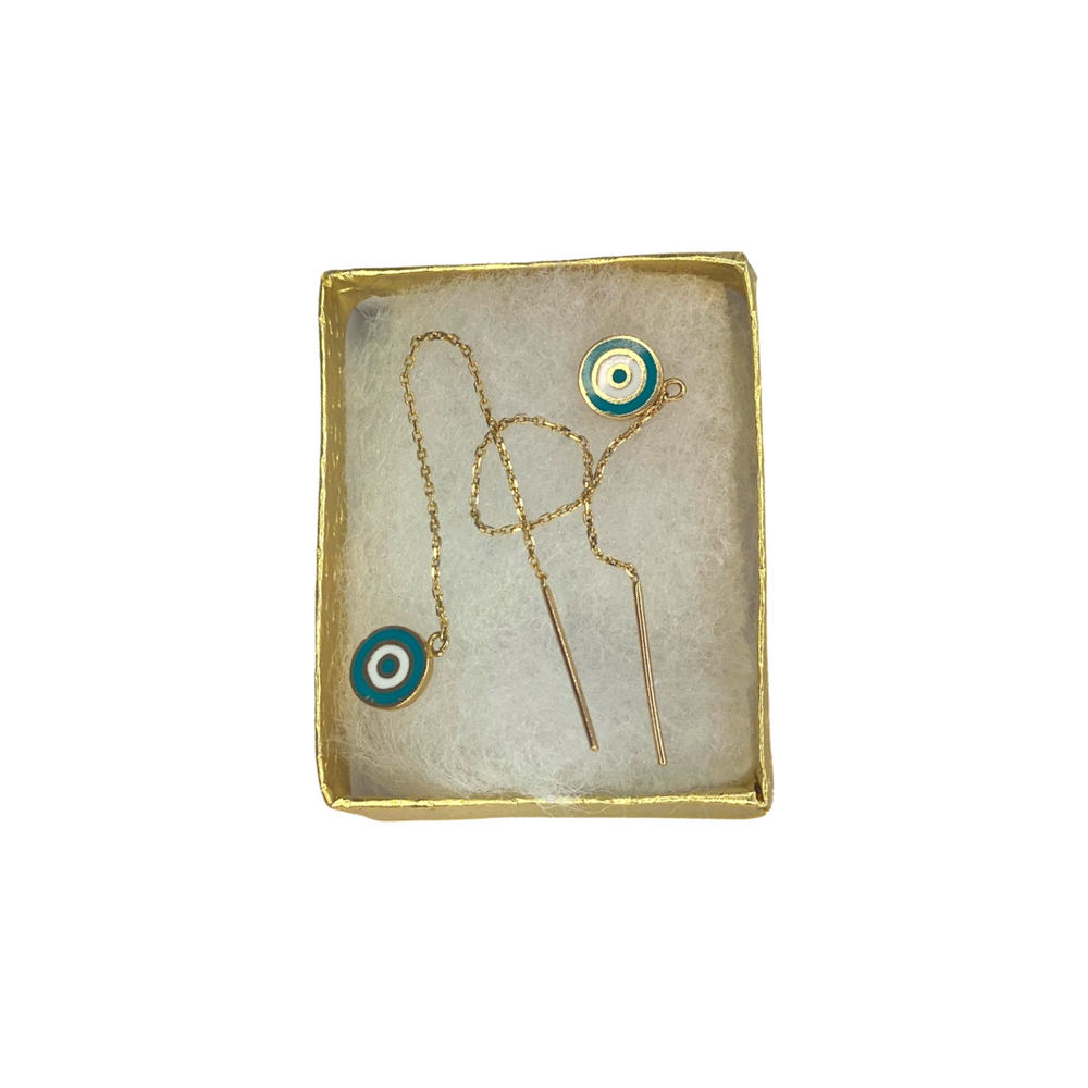 Eye Thread Earrings