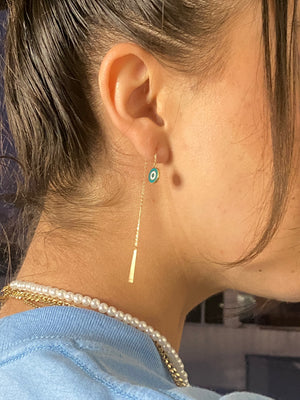 Eye Thread Earrings