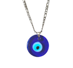 Indigo Eye Chain Necklace
