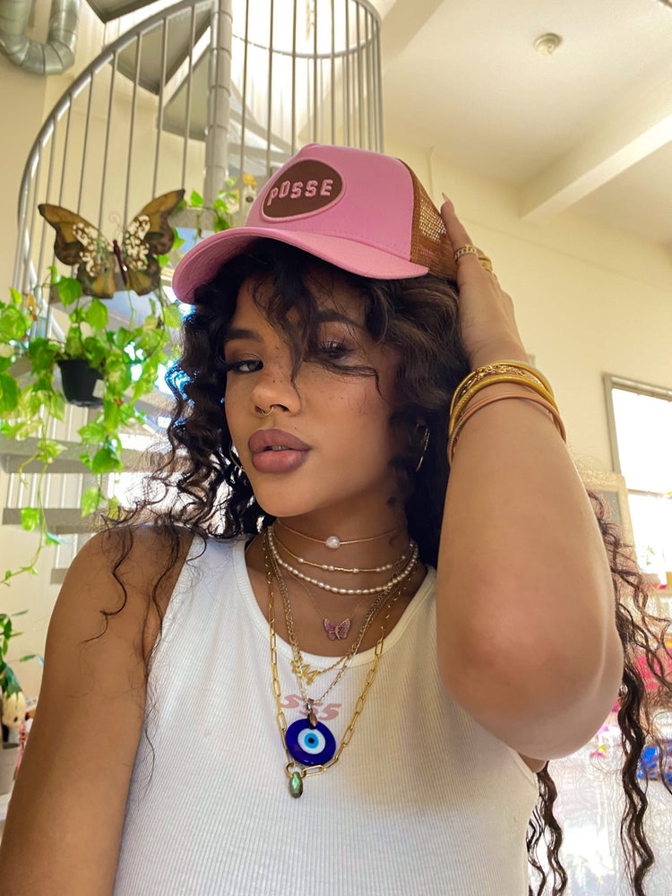 Indigo Eye Chain Necklace