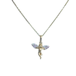 Flying Cherub Necklace